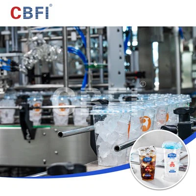 Écosystème de production de gobelets à glace autonomes CBFI, remodelant la chaîne d'approvisionnement en glace