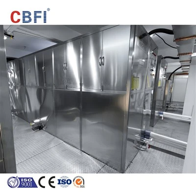 10 tonnes Factory de glace de cube comestible automatique