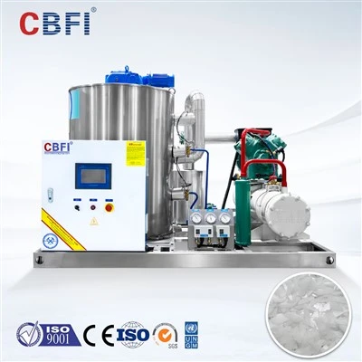 Machine à glace en flocons d'eau de mer CBFI